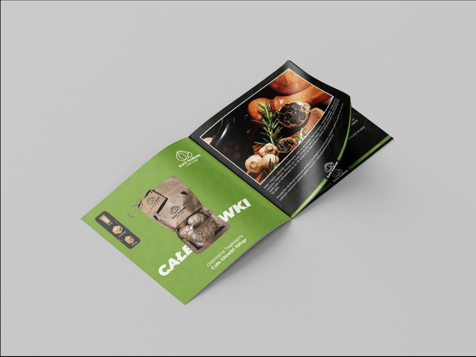 Projekt katalogu dla Black Diamond